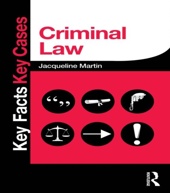 Jacqueline Martin - Criminal Law, E-bok
