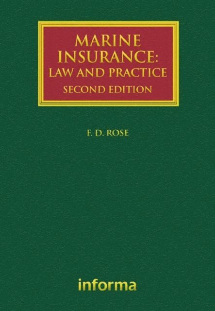 Francis Rose - Marine Insurance, E-bok