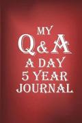 Q&A A Day Journal 5 Year