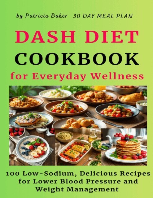 Patricia Baker - Dash Diet Cookbook For Everyday Wellness, E-bok