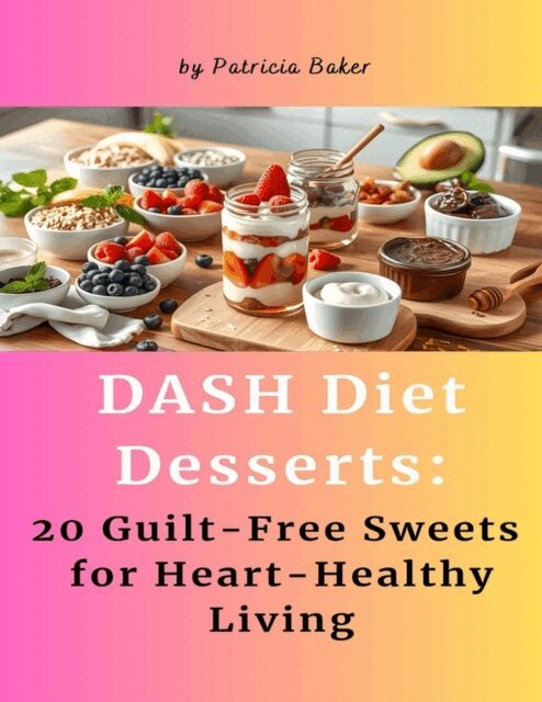 Patricia Baker - DASH Diet Desserts: 20 Guilt-Free Sweets for Heart-Healthy Living, E-bok