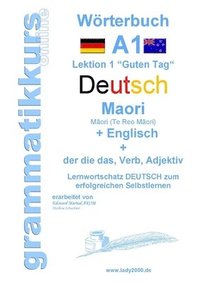 Woerterbuch A1 Deutsch-Maori-Englisch