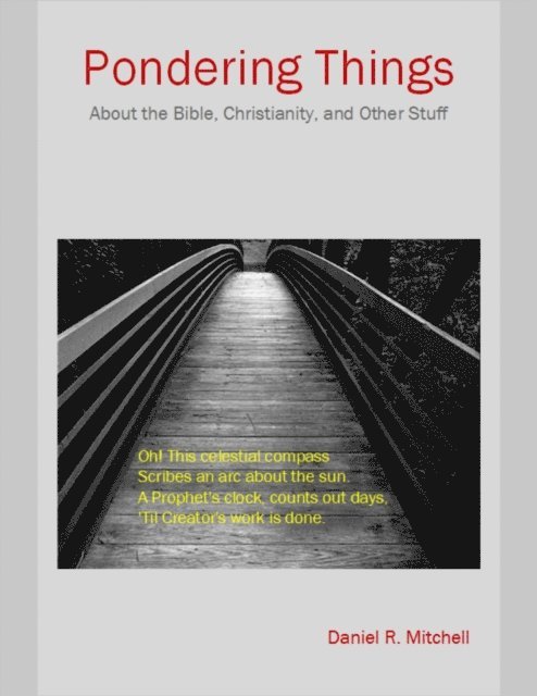 Daniel Mitchell - Pondering Things: About the Bible, Christianity, and Other Stuff., E-bok