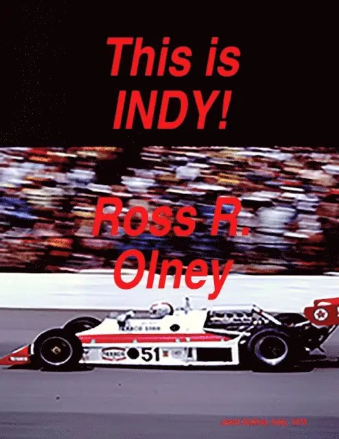 Ross R. Olney - This Is Indy, E-bok. Tillgänglighet: Lägg i varukorg