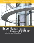Essentials of Modern Business Statistics with Microsoft¿Office Excel¿ (Book Only)