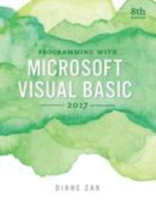 Zak - Programming with Microsoft Visual Basic 2017, E-bok