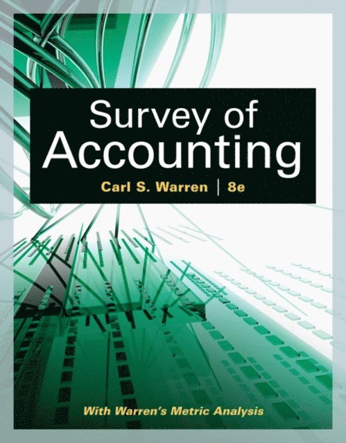 Warren - Survey of Accounting, E-bok