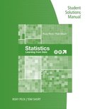 Student Solutions Manual for Peck/Short's Statistics: Learning from  Data, 2nd