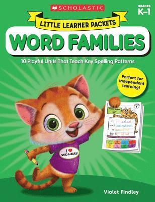 Violet Findley - Little Learner Packets: Word Families: 10 Playful Units That Teach Key Spelling Patterns, Häftad