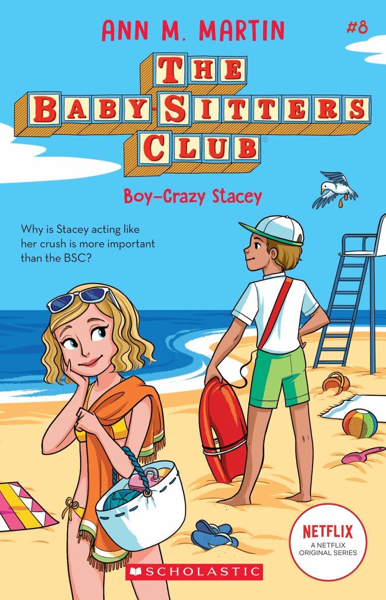 Ann M. Martin - Babysitters Club #8: Boy-Crazed Stacey (b&w), Häftad