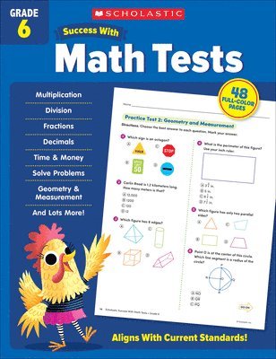 Scholastic Inc. - Scholastic Success With Math Tests, Grade 6, Häftad. Tillgänglighet: Lägg i varukorg