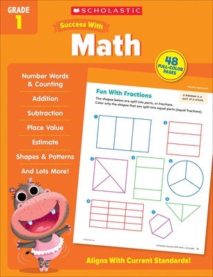 Scholastic Teaching Resources - Scholastic Success with Math Grade 1 Workbook, Häftad
