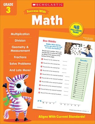 Scholastic Teaching Resources - Scholastic Success with Math Grade 3 Workbook, Häftad