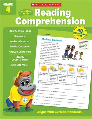 Scholastic Teaching Resources - Scholastic Success with Reading Comprehension Grade 4 Workbook, Häftad