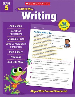 Scholastic Teaching Resources - Scholastic Success with Writing Grade 5 Workbook, Häftad