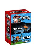 Dav Pilkey's Hero Collection (Captain Underpants #1, Dog Man #1, Cat Kid Comic Club #1)