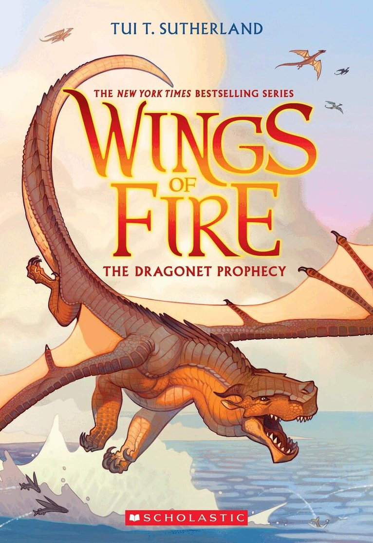 Tui T. Sutherland - Wings of Fire: The Dragonet Prophecy, Häftad