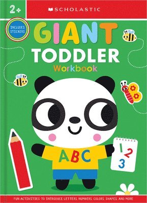 Scholastic Early Learners - Giant Toddler Workbook: Scholastic Early Learners (Workbook), Häftad