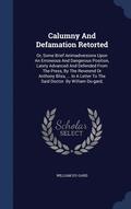 Calumny And Defamation Retorted