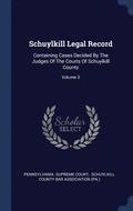 Schuylkill Legal Record