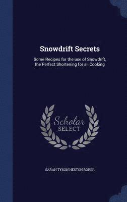 Sarah Tyson Heston Rorer - Snowdrift Secrets, Inbunden