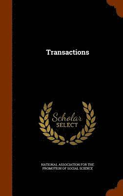 National Association for the Promotion O - Transactions, Inbunden