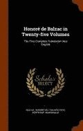 Honor de Balzac in Twenty-five Volumes