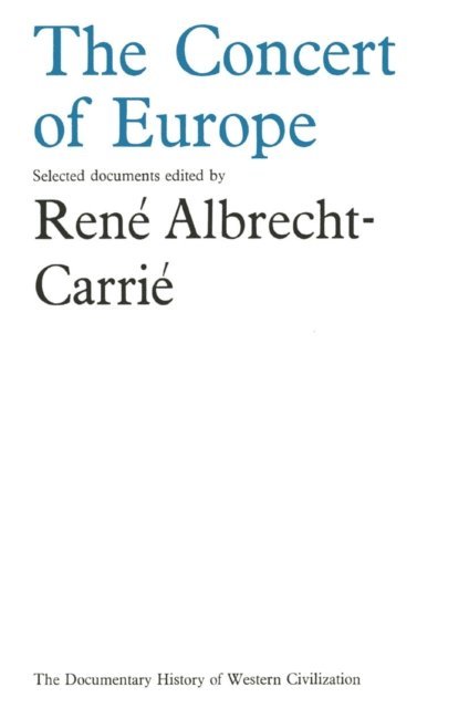 R.Albrecht- Carrie - Concert of Europe, E-bok