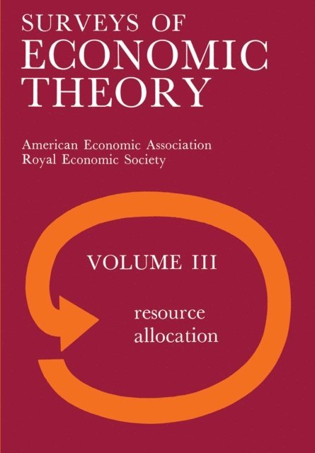 NA NA - Surveys of Economic Theory, E-bok