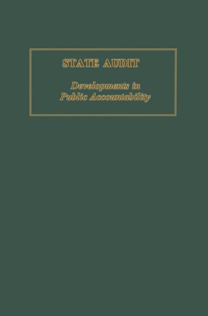 B. Geist - State Audit, E-bok. Tillgänglighet: Lägg i varukorg