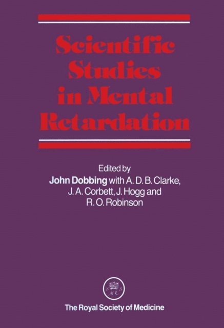A. D. B. Clarke, John Dobbing - Scientific Studies in Mental Retardation, E-bok