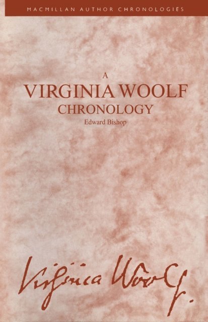 Edward Bishop - Virginia Woolf Chronology, E-bok
