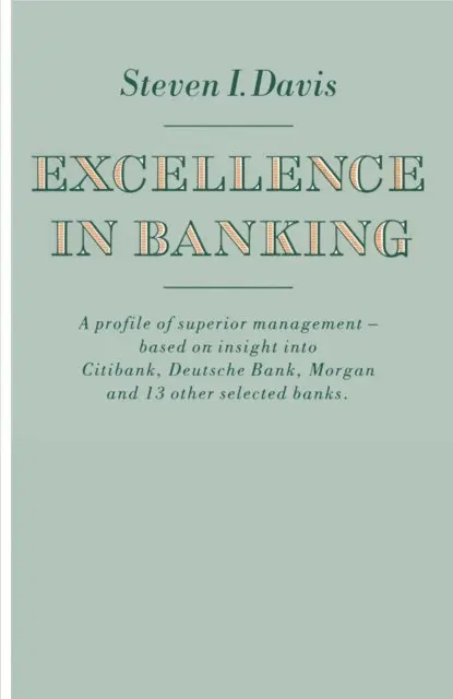 Steven I. Davis - Excellence in Banking, E-bok. Tillgänglighet: Lägg i varukorg