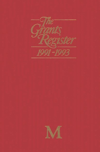 Lisa Williams - Grants Register, E-bok
