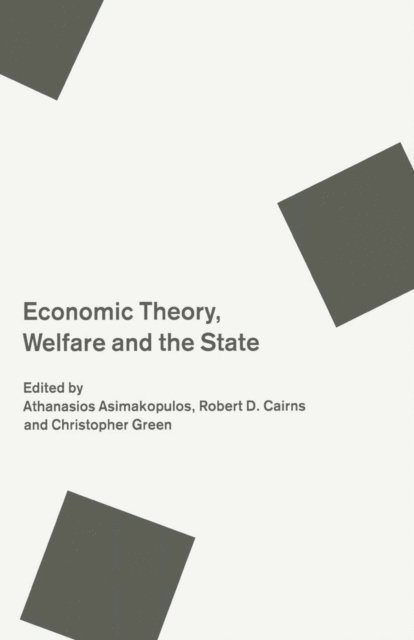 A. Asimakopulos - Economic Theory, Welfare and the State, E-bok