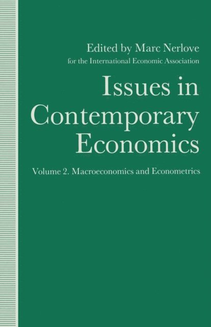 Marc Nerlove - Issues in Contemporary Economics, E-bok
