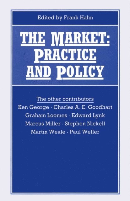 Frank Hahn - Market, E-bok