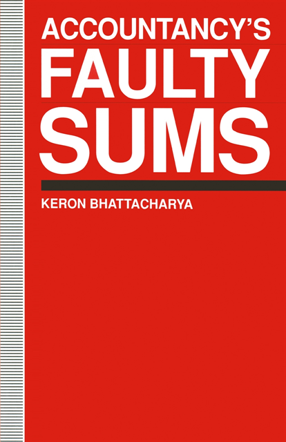 Keron Bhattacharya - Accountancy's Faulty Sums, E-bok