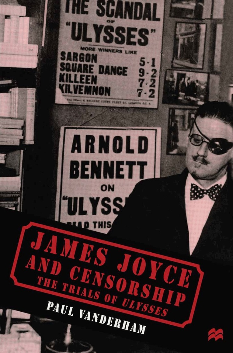 Paul Vanderham - James Joyce and Censorship, Häftad