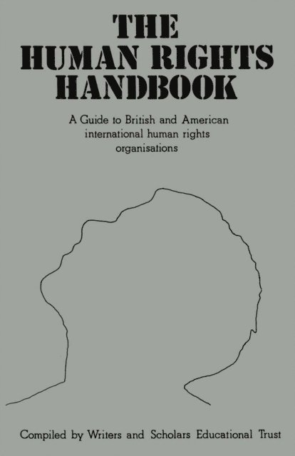Marguerite Writers' & Scholars' Educational Trust, Marguerite Garling - Human Rights Handbook, E-bok