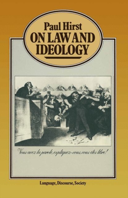 Paul H. Hirst - On Law and Ideology, E-bok