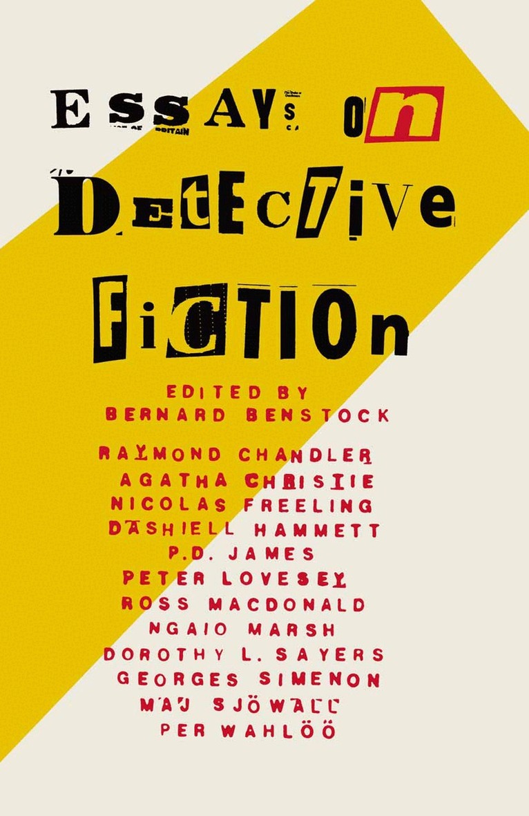 Bernard Benstock - Essays on Detective Fiction, Häftad