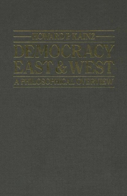 Howard P Kainz - Democracy East And West, E-bok. Tillgänglighet: Lägg i varukorg