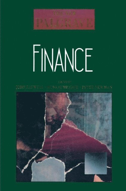 Peter Newman, Murray Milgate, John Eatwell - Finance, E-bok