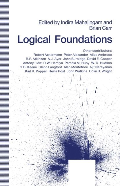 Indira Mahalingam, Brian Carr - Logical Foundations, E-bok