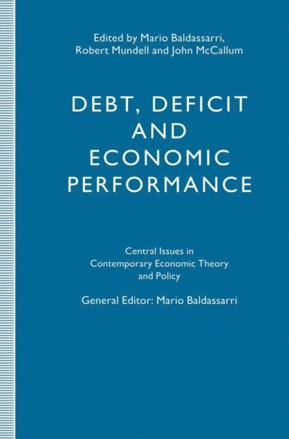 Mario Baldassarri, Robert Mundell - Debt Deficit And Economic Performance, E-bok
