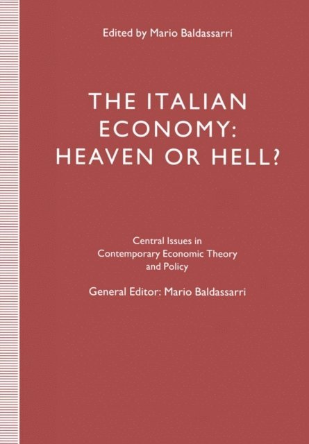 Mario Baldassarri - Italian Economy: Heaven or Hell?, E-bok