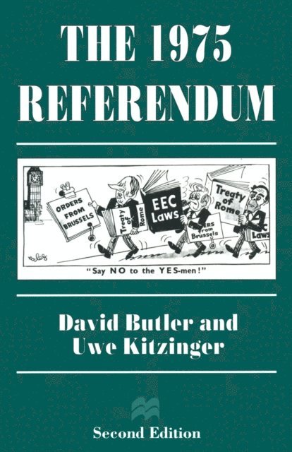 Uwe Kitzinger, David Butler - 1975 Referendum, E-bok