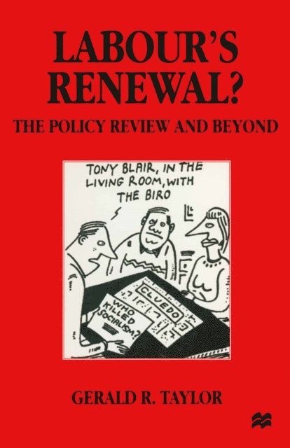 Gerald R. Taylor - Labour's Renewal?, E-bok. Tillgänglighet: Lägg i varukorg