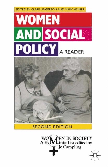 Mary Kember, Clare Ungerson - Women and Social Policy, E-bok